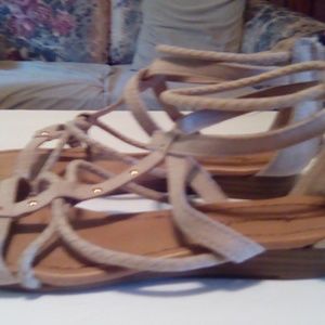 american eagle gladiator sandals